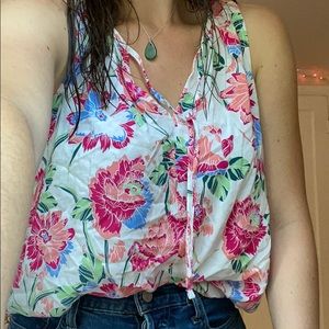 Gap Floral Blouse